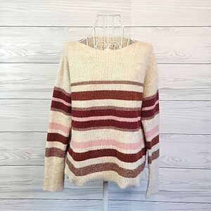 Retrology striped pullover sweater Size S/P